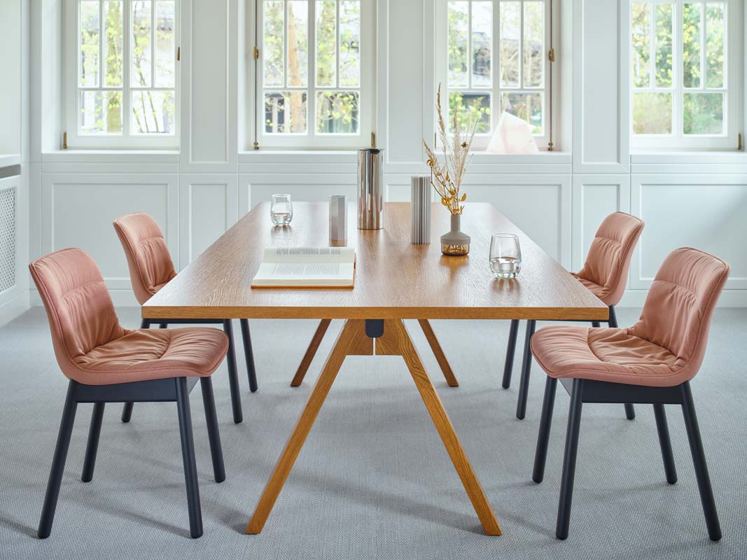 Chair Baltic 2 soft duo wooden base