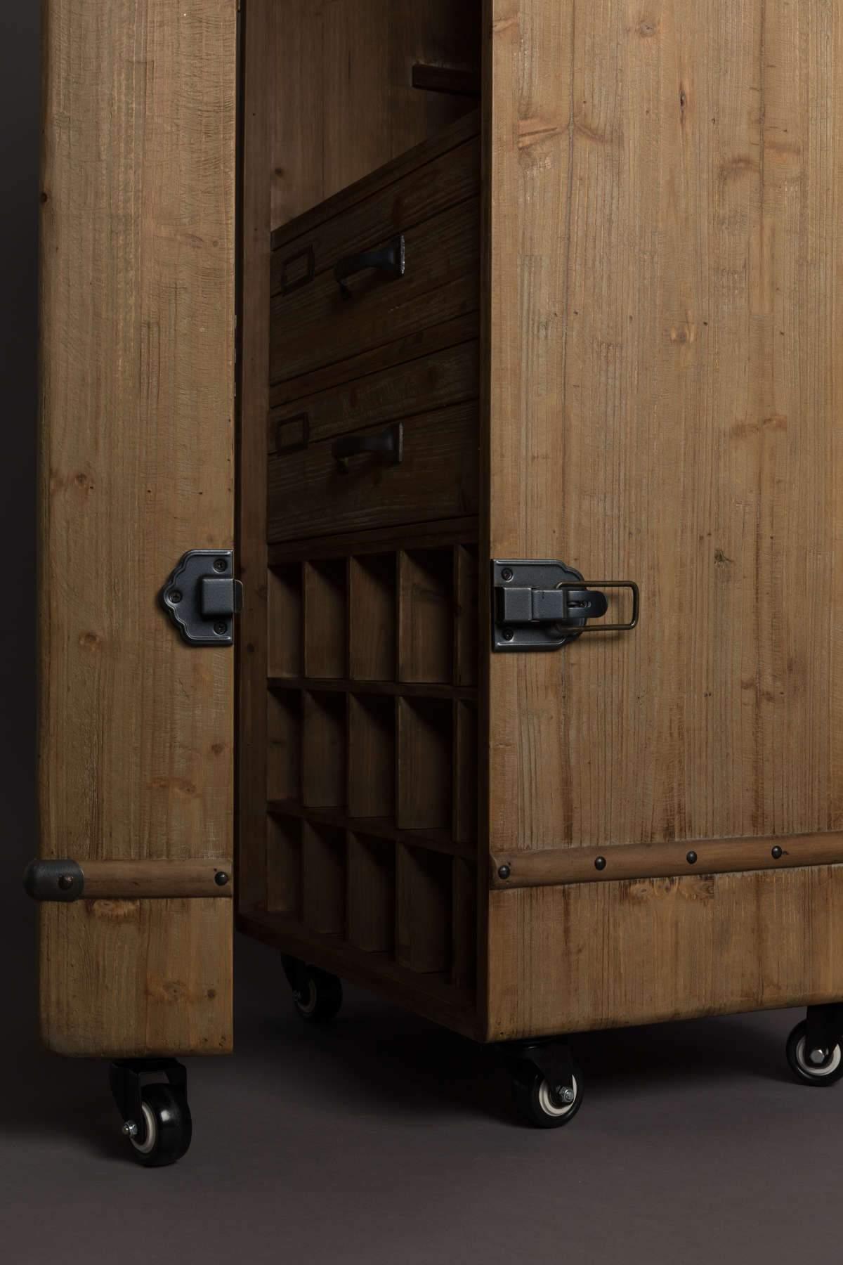 Barek vintage LICO drewniany Dutchbone Eye on Design