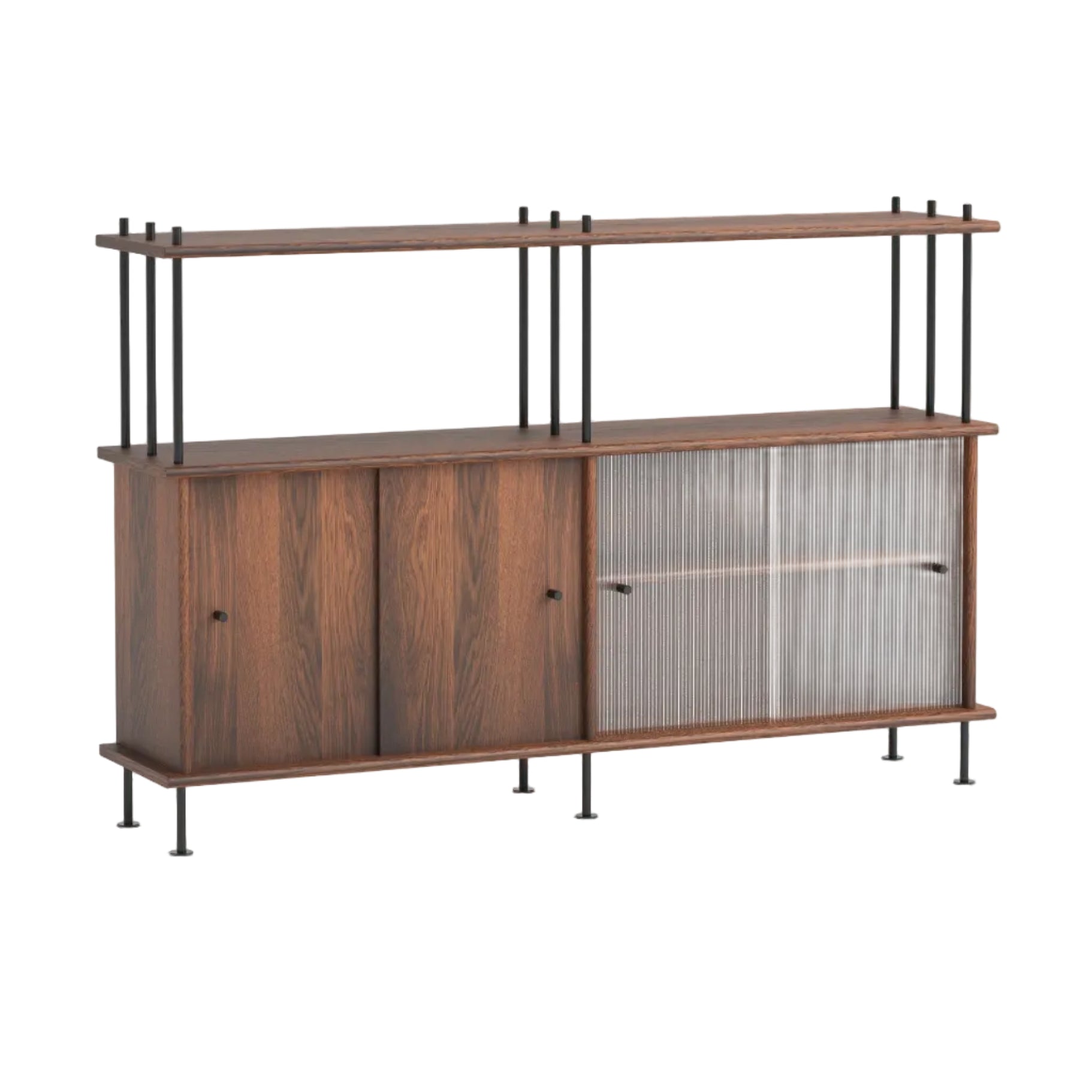 BAVA 160 kast donker eikenhout