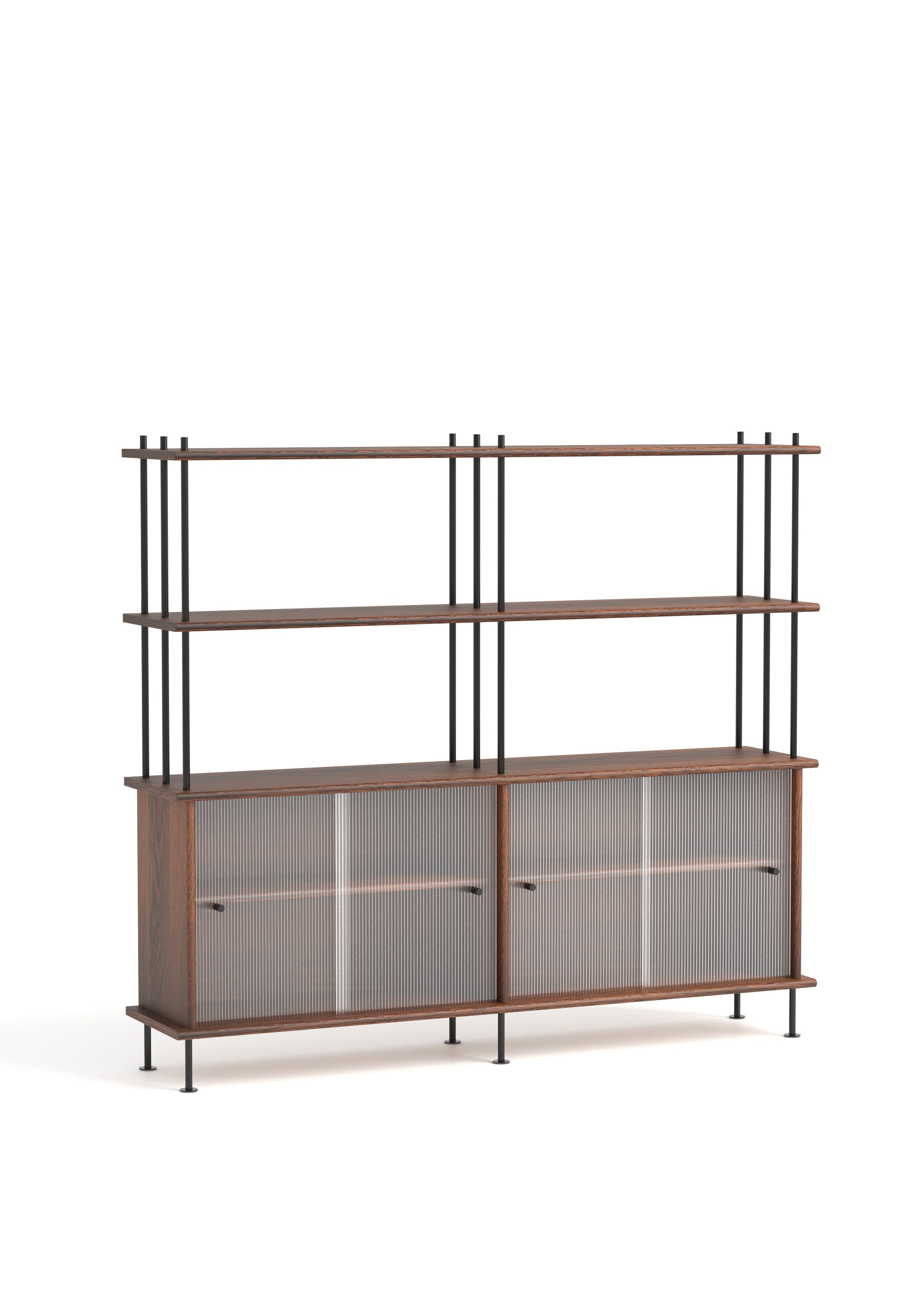 BAVA 160 kast donker eikenhout