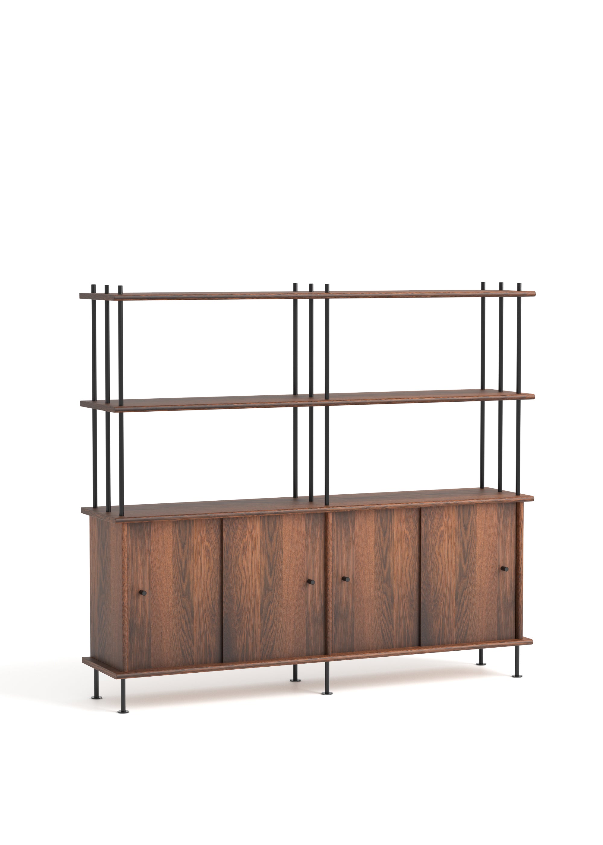 BAVA 160 kast donker eikenhout