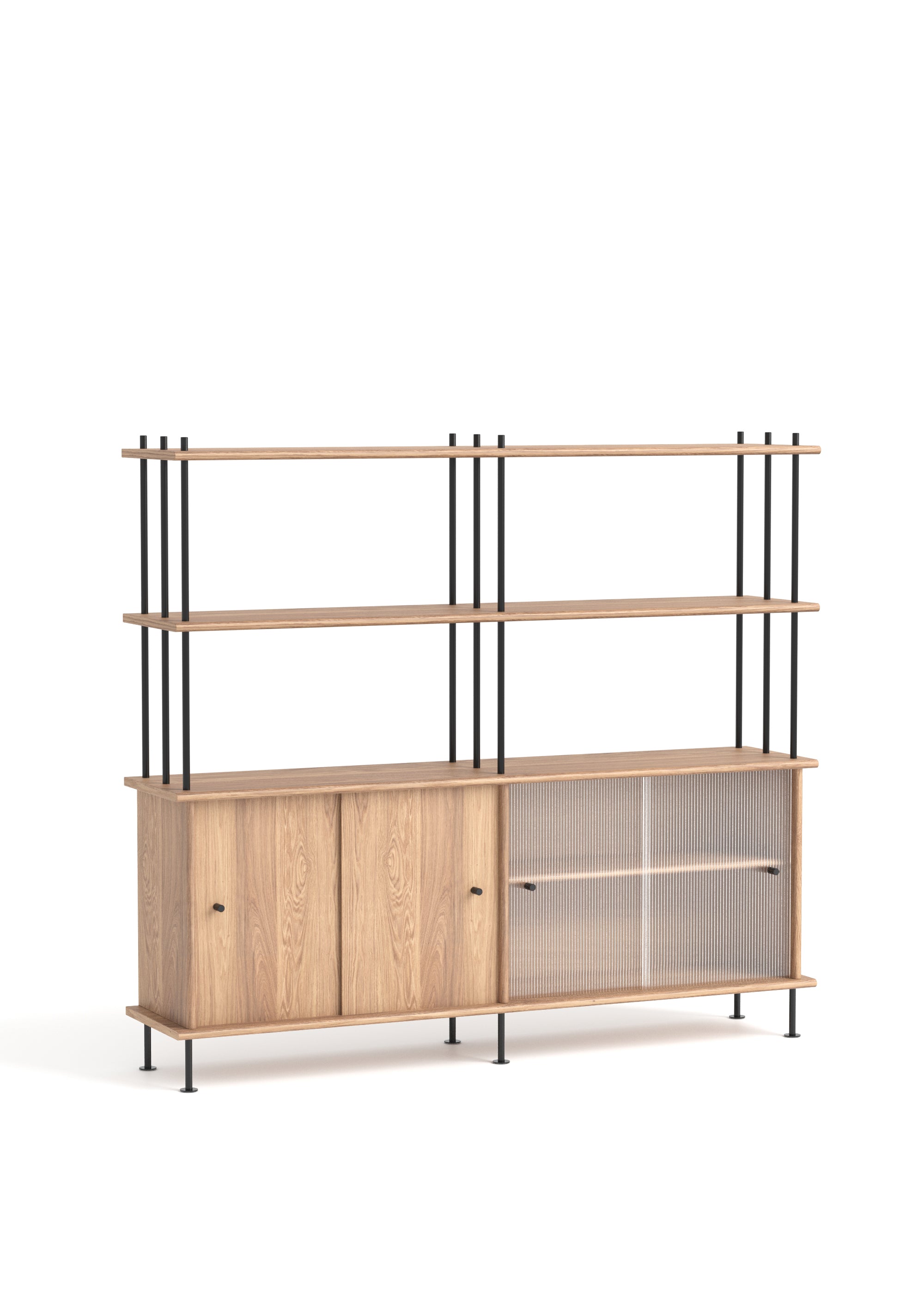 BAVA 160 kast van eikenhout