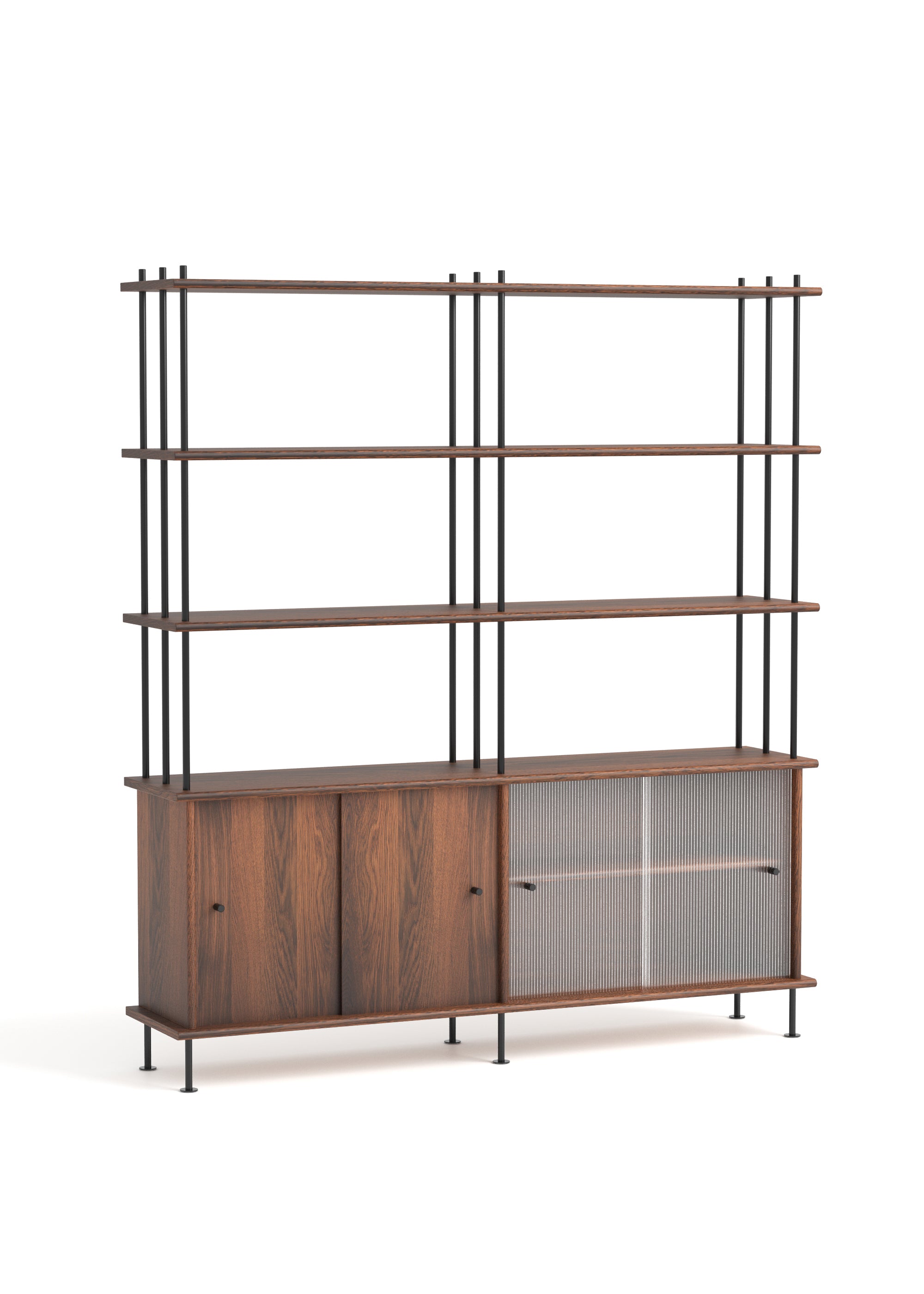 BAVA 160 kast donker eikenhout