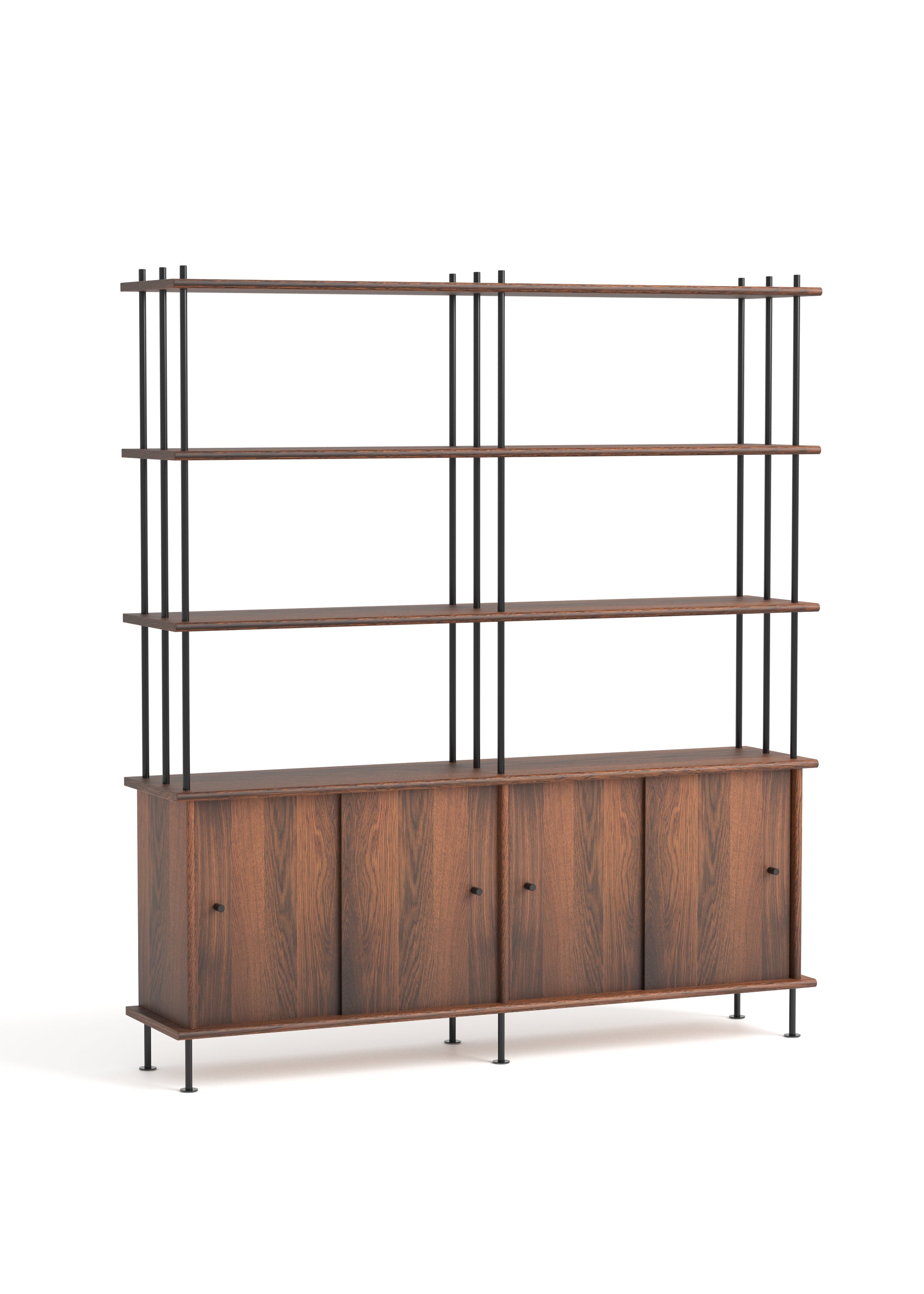 BAVA 160 kast donker eikenhout