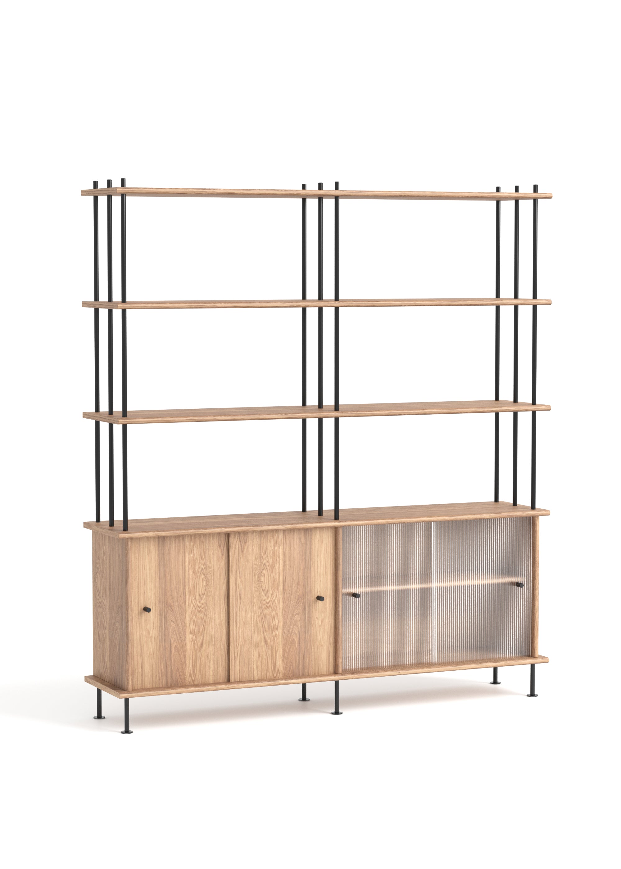 BAVA 160 kast van eikenhout