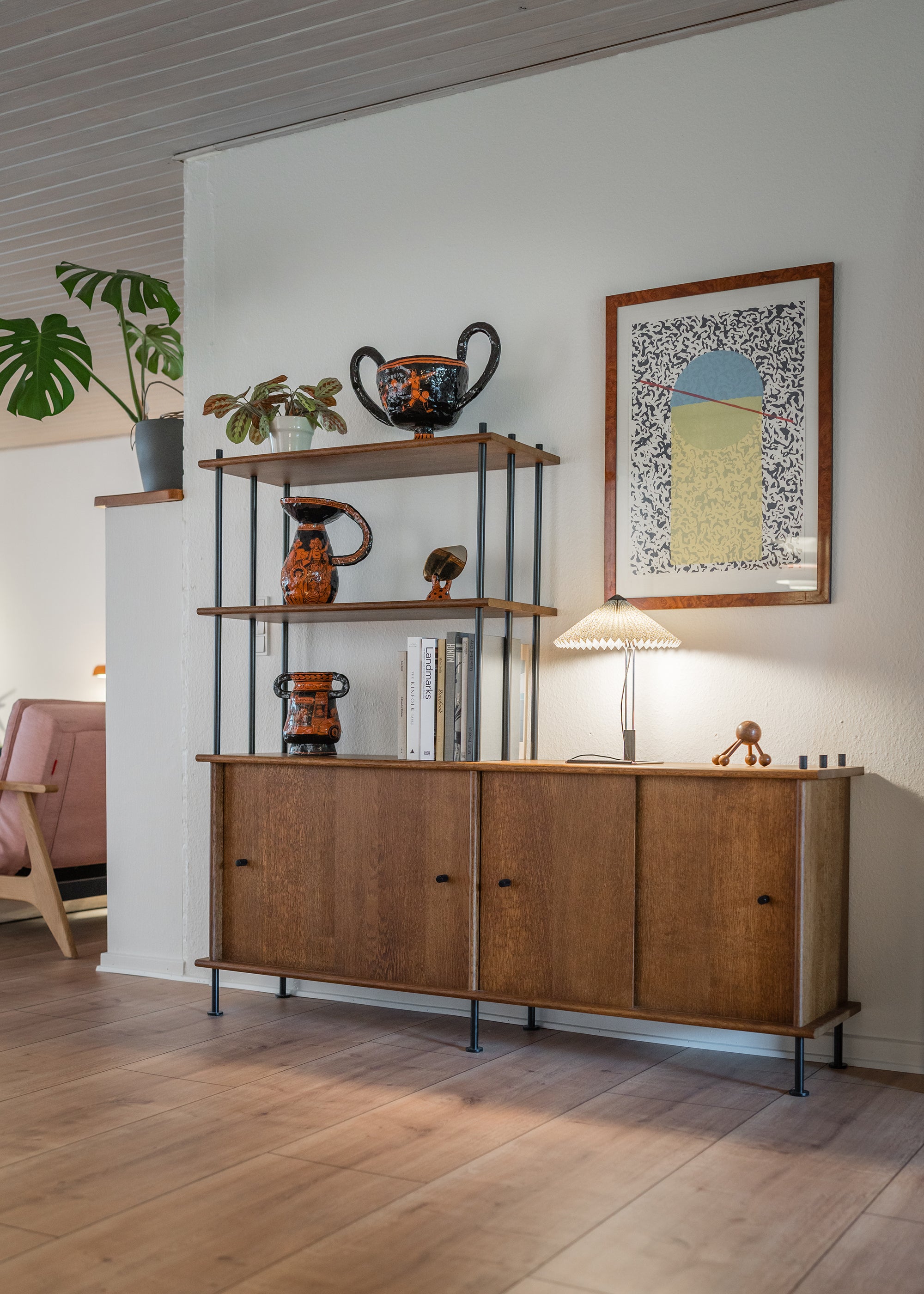 BAVA 160 kast van eikenhout