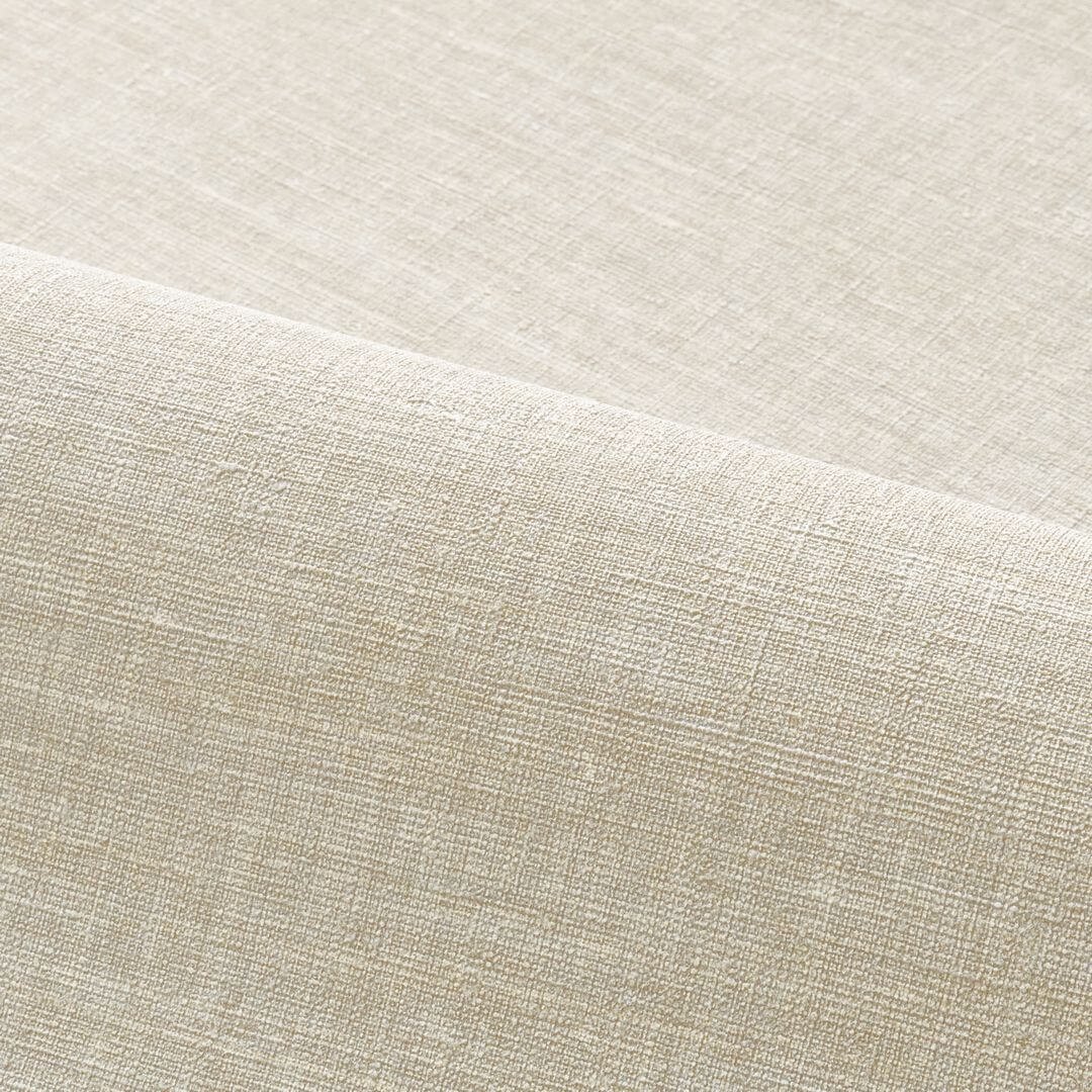 Structural wallpaper resembling linen canvas SHINOK - FICELLE muted beige