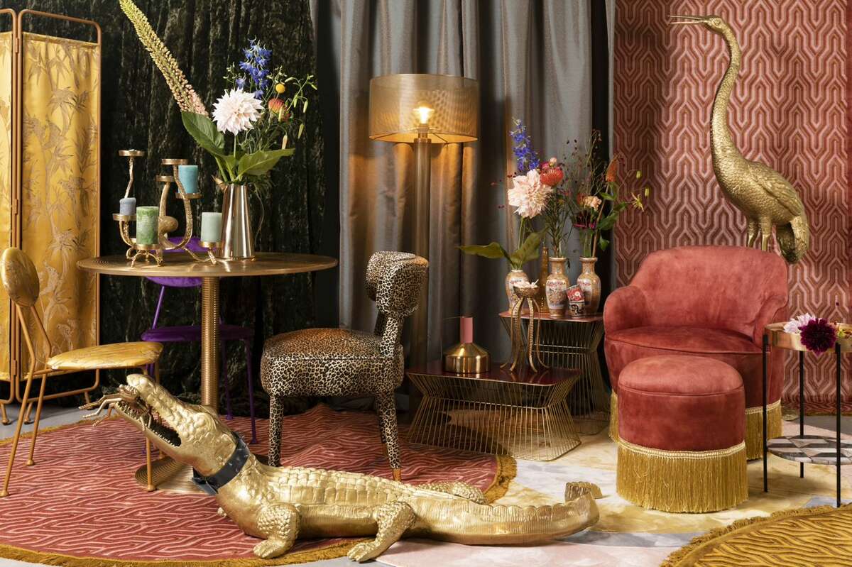 CLAW OUT Stuhl Leopard