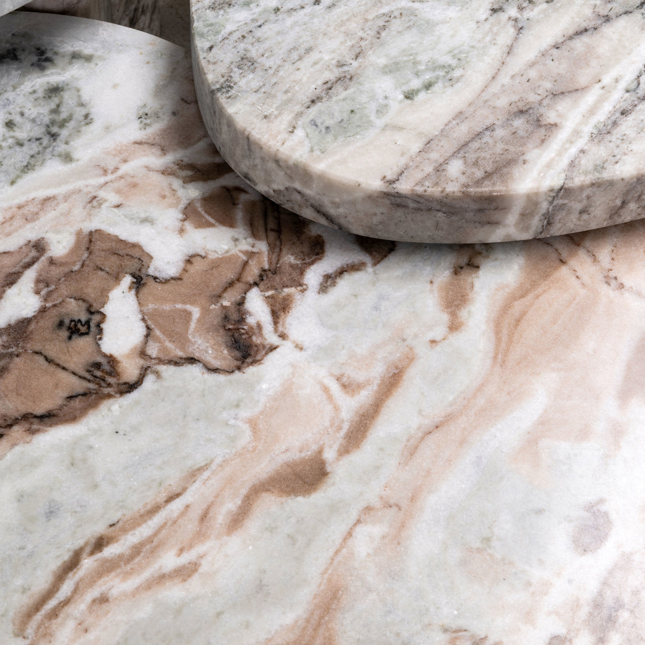 Set van salontafels CAMINO marmer