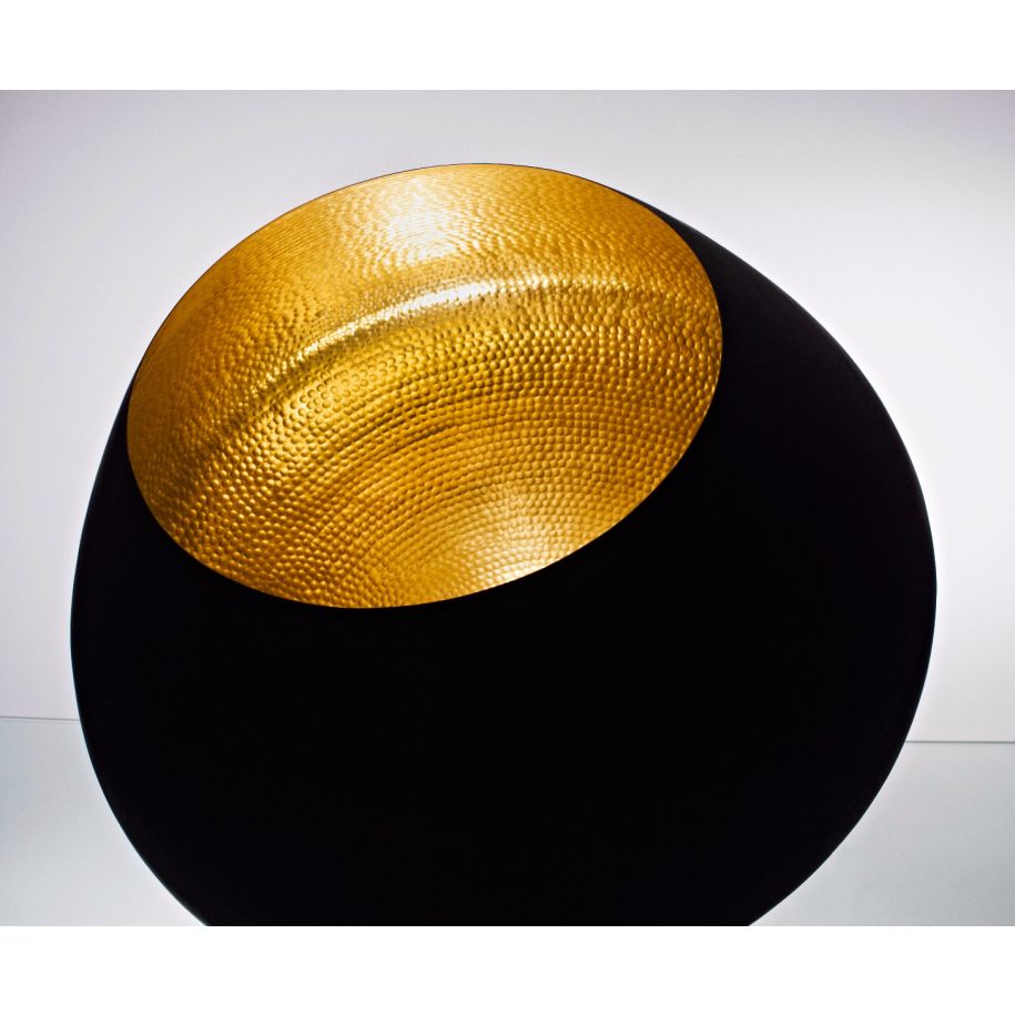 Pendelleuchte BEAT schwarz mit Kupfer