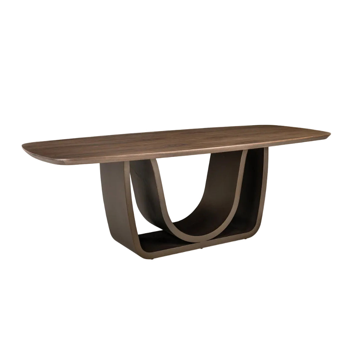 Ovale tafel WINDSOR notenhout
