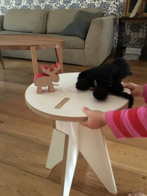 Hocker ST STOOL weiß