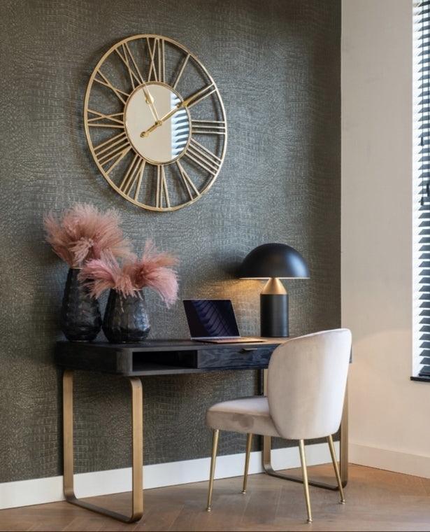 Biurko BLACKBONE mosiężny Richmond Interiors Eye on Design