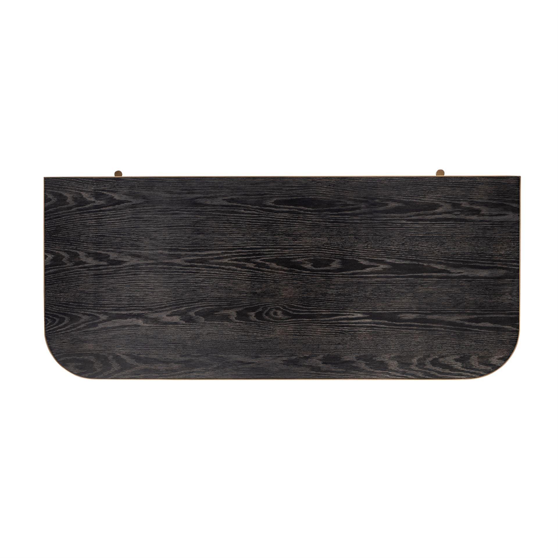 Biurko CLASSIO brązowa ekoskóra Richmond Interiors Eye on Design