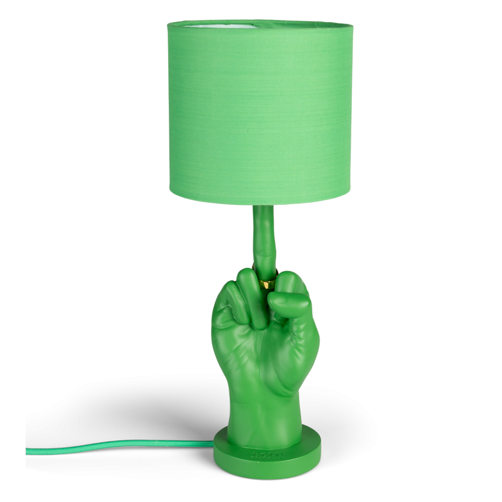 WHAT IF Tischleuchte grün