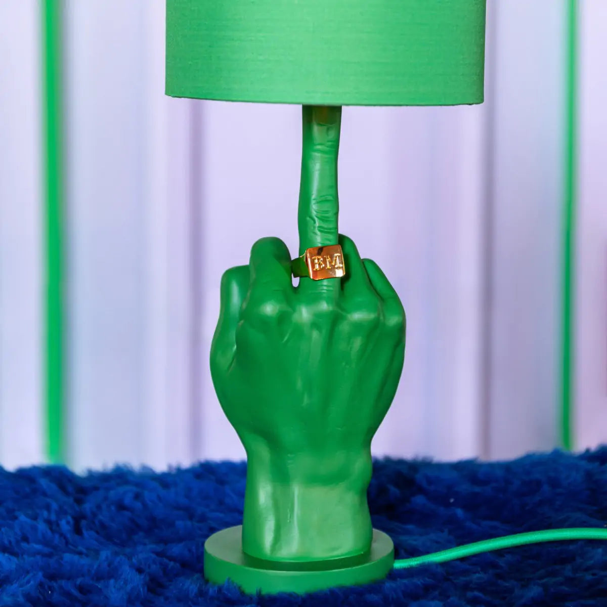 WHAT IF Tischleuchte grün