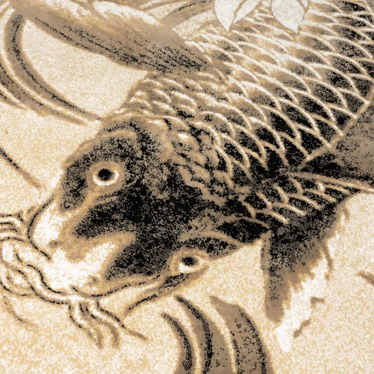 LEGEND OF KOI TEPPICH beige-grau