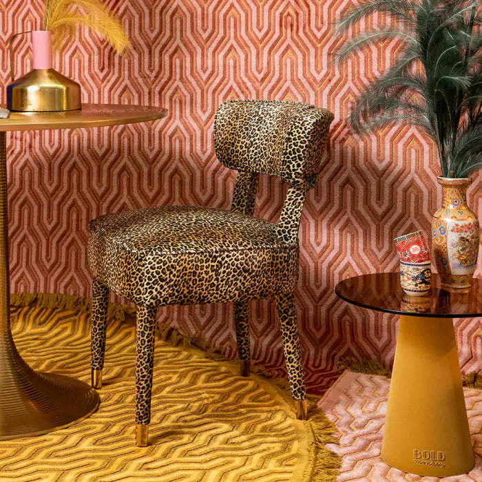 CLAW OUT Stuhl Leopard