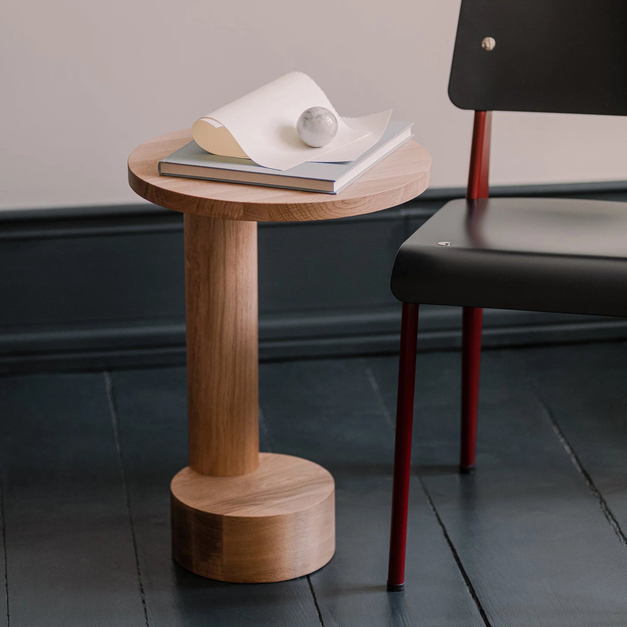 Zijtafel BOLD eikenhout