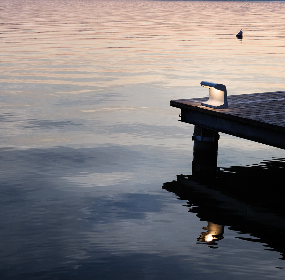 Buitenstaande lamp BORNE BÉTON beton