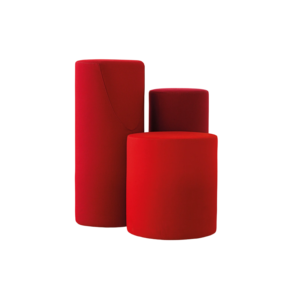 B.TRI upholstered pouf