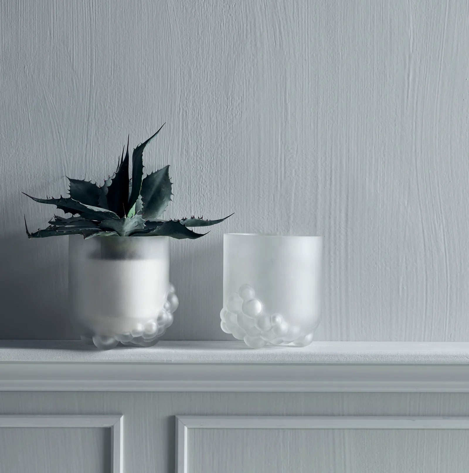 Vaas BULK karamelkleurig glas