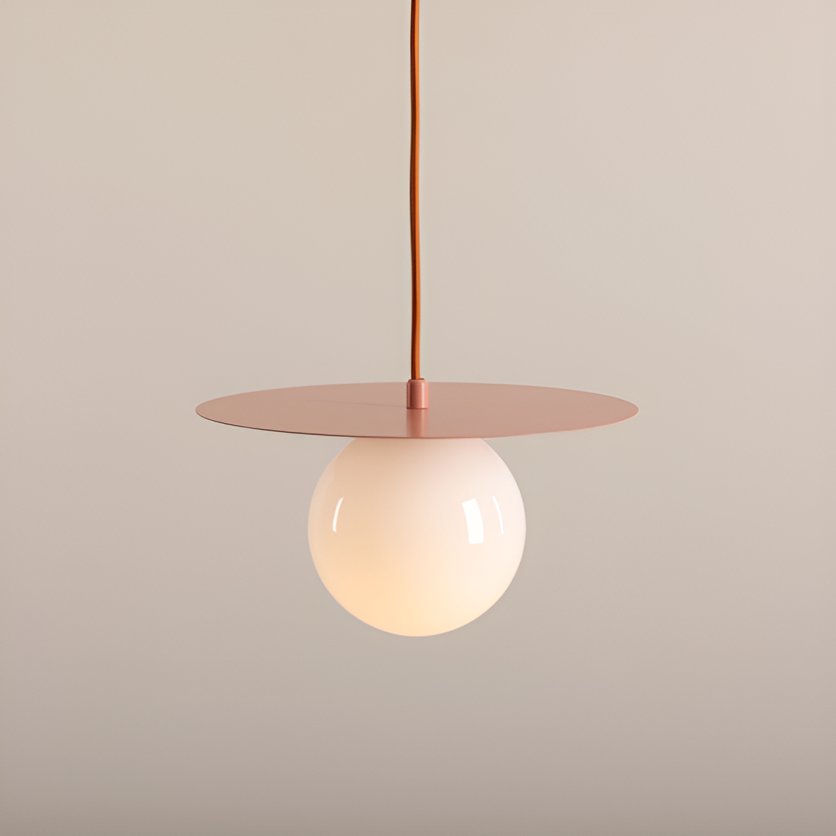 Hanglamp LOOP koraal