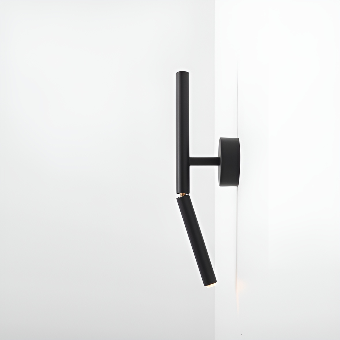 Verstelbare wandlamp STICK zwart