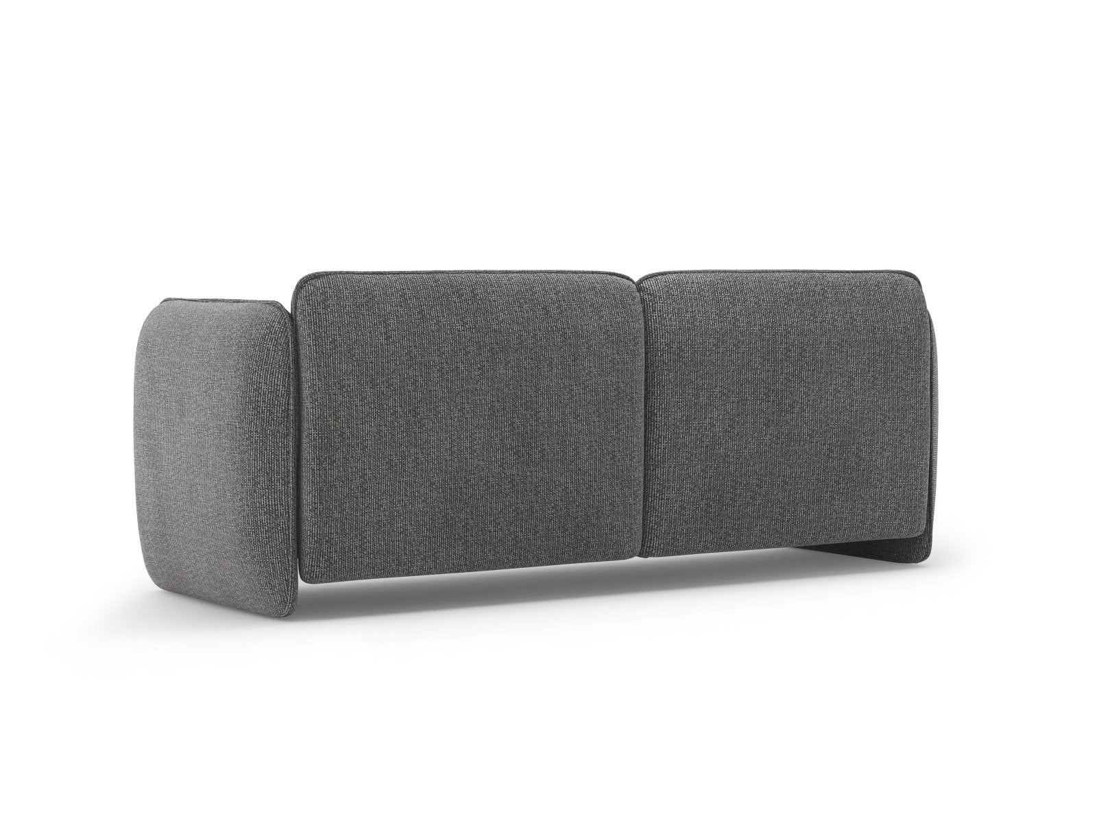 Sofa 3-Sitzer GEORGIA dunkelgrau Chenille