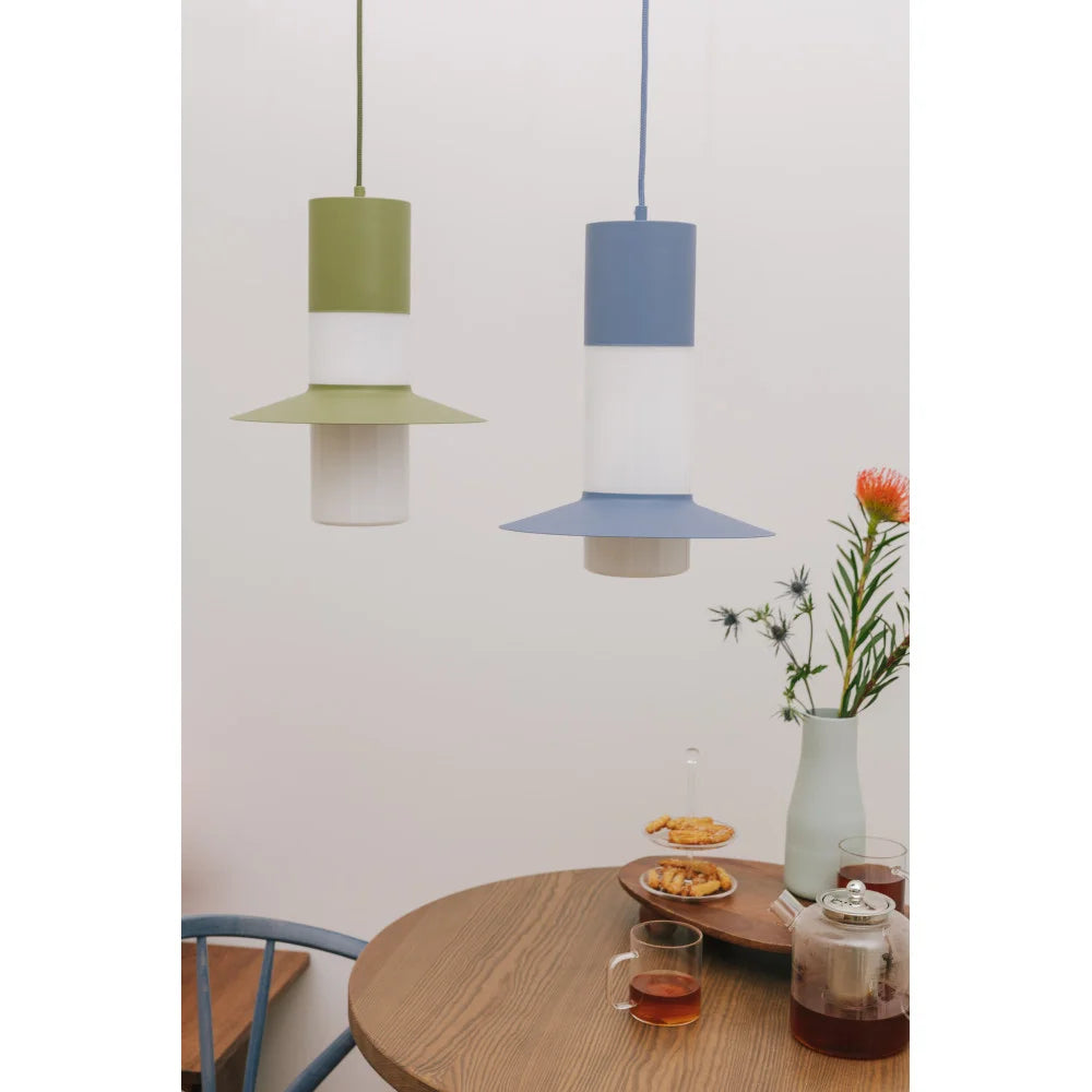 Hanglamp CAPONIO blauw