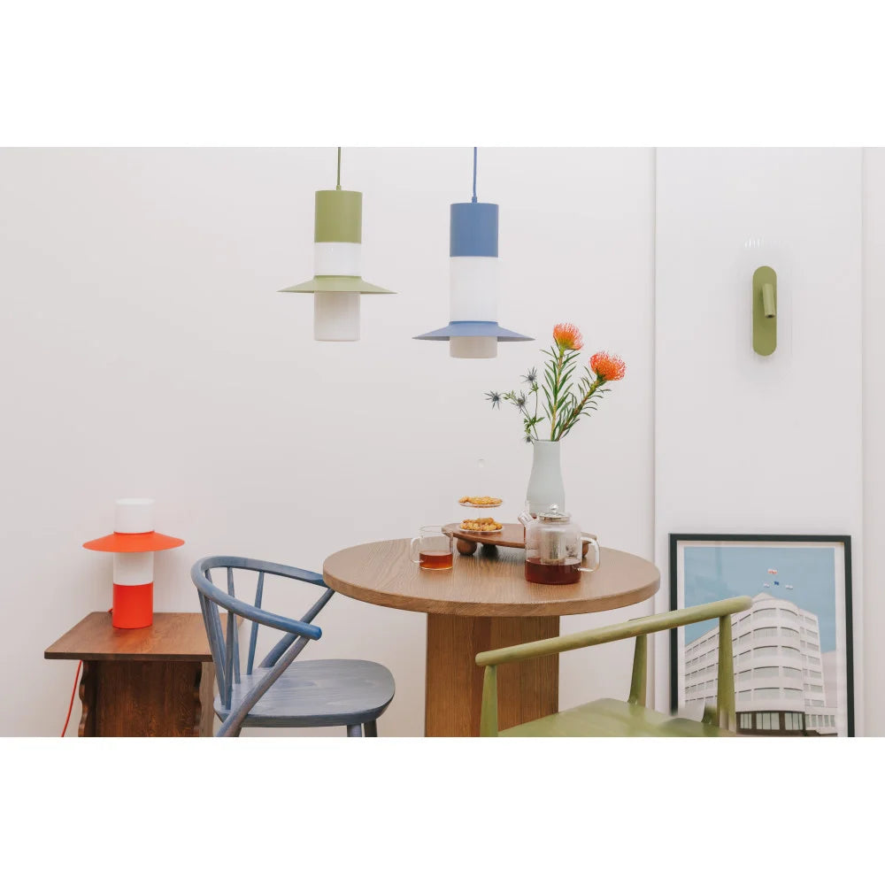 Hanglamp CAPONIO blauw