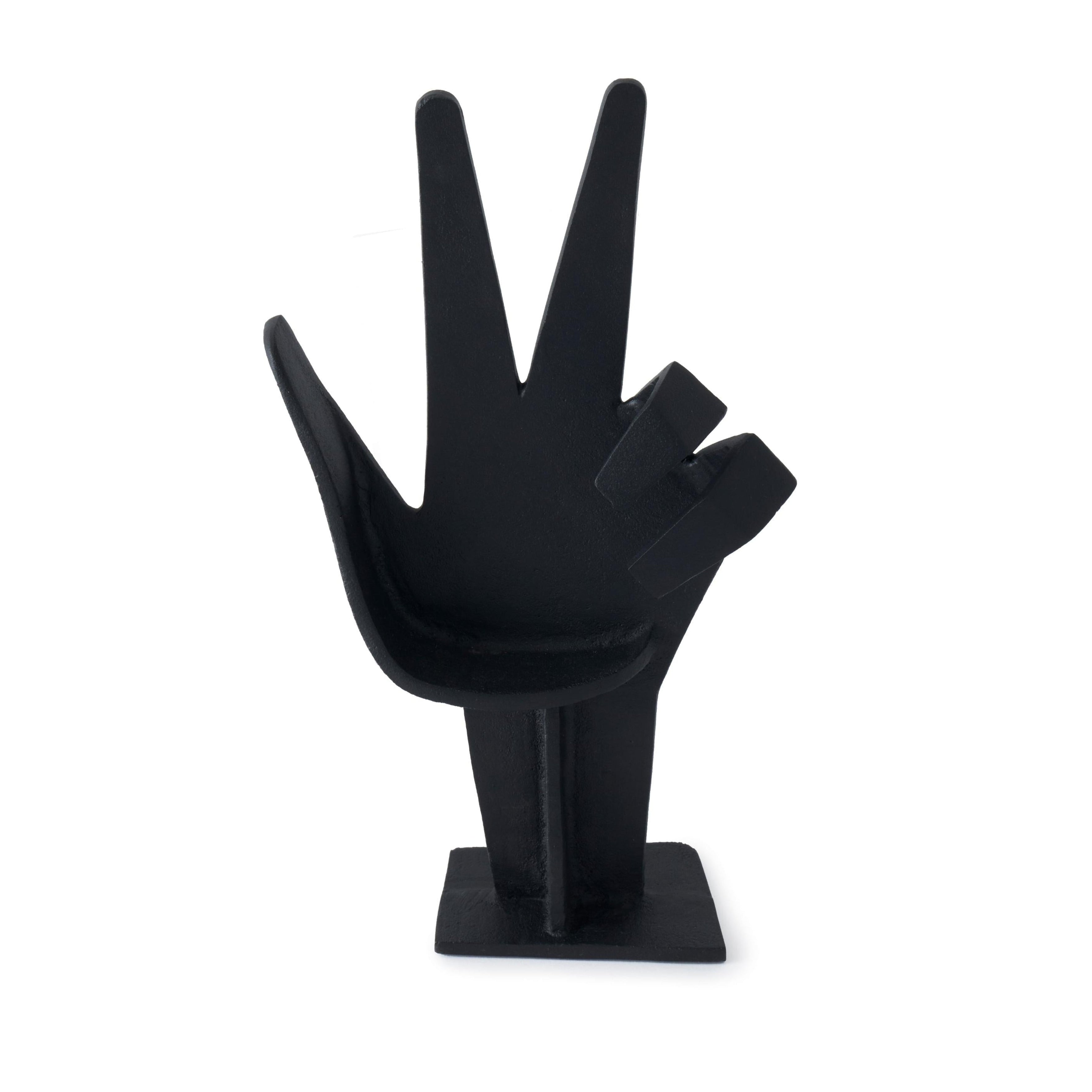 Ständer CAST HAND schwarz