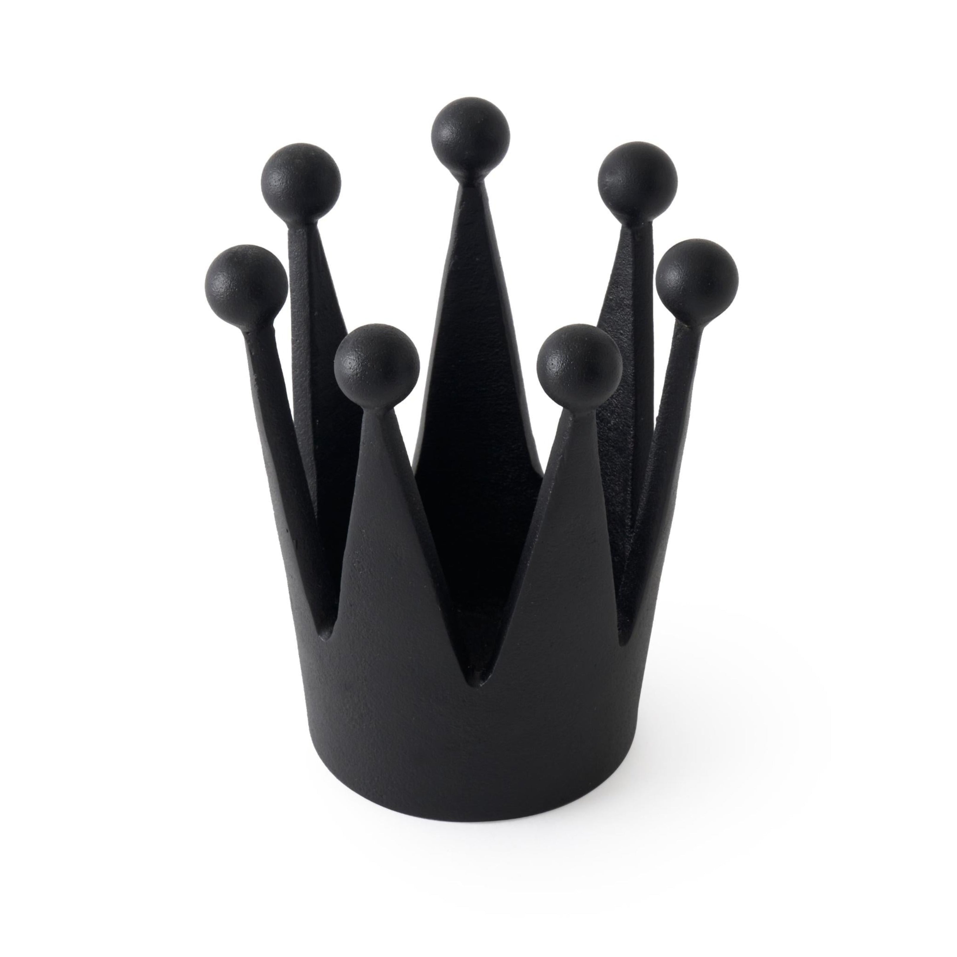 CAST CROWN Decoratie zwart