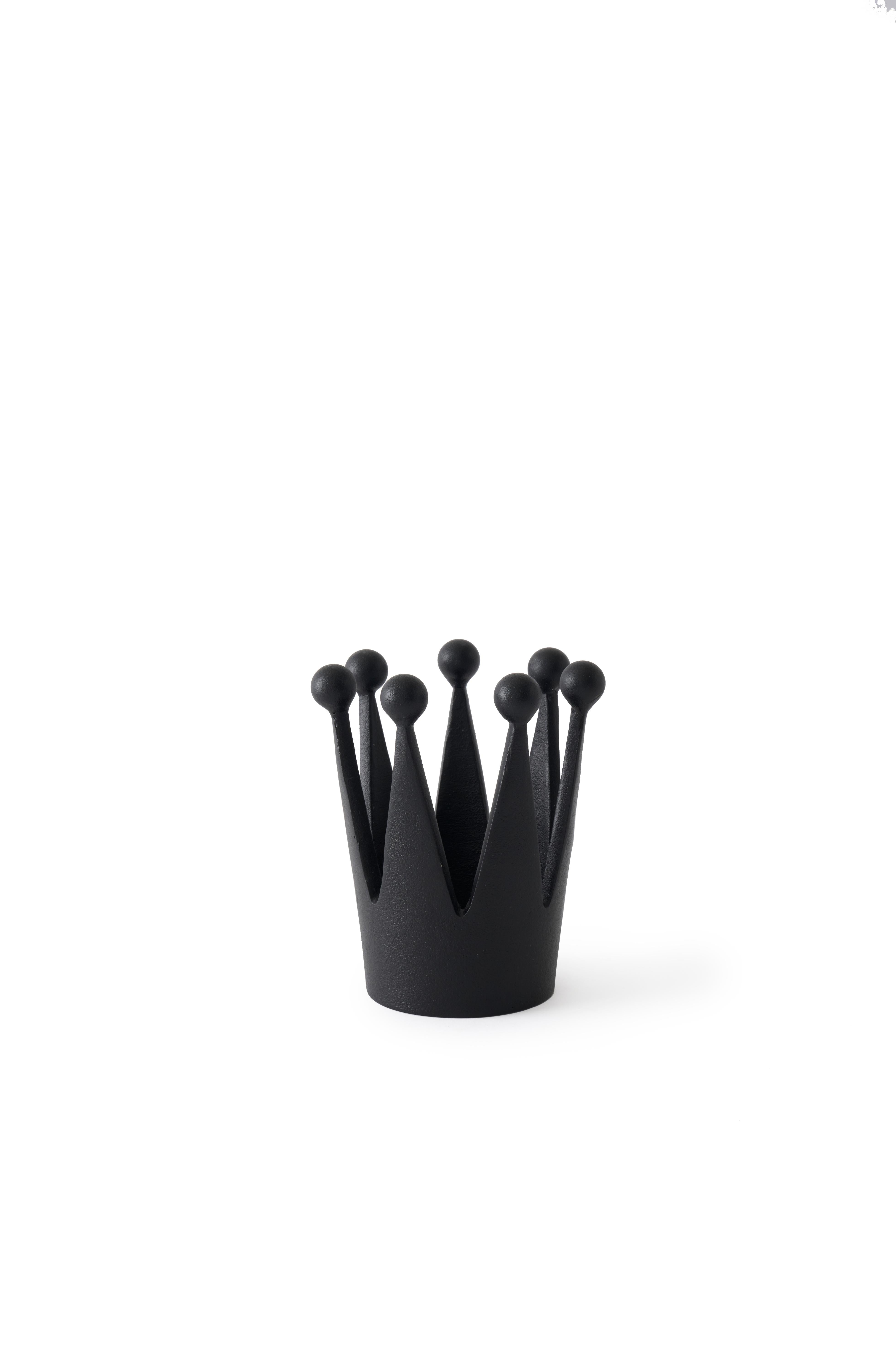CAST CROWN Decoratie zwart