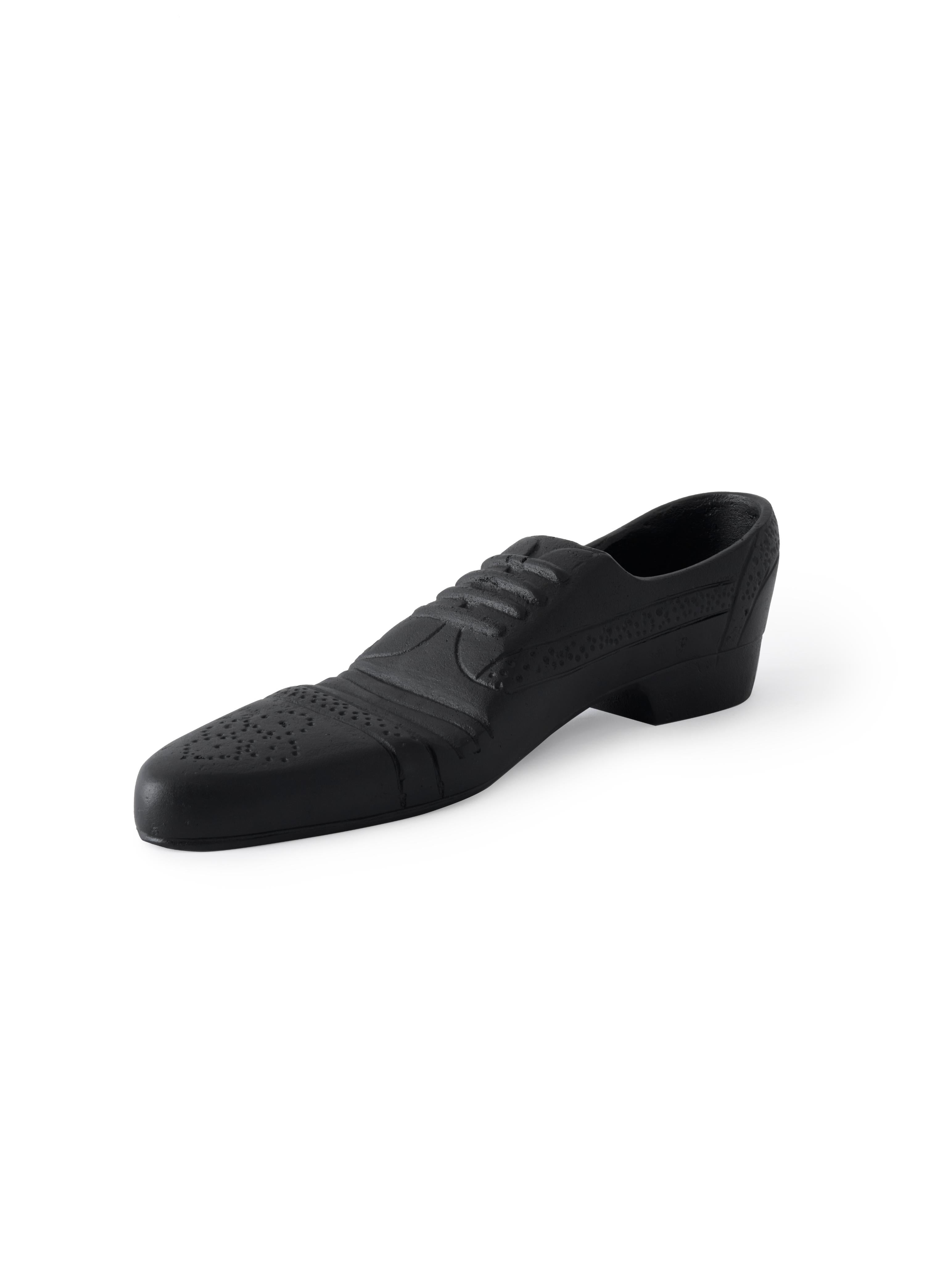 Deurstopper CAST SHOE zwart