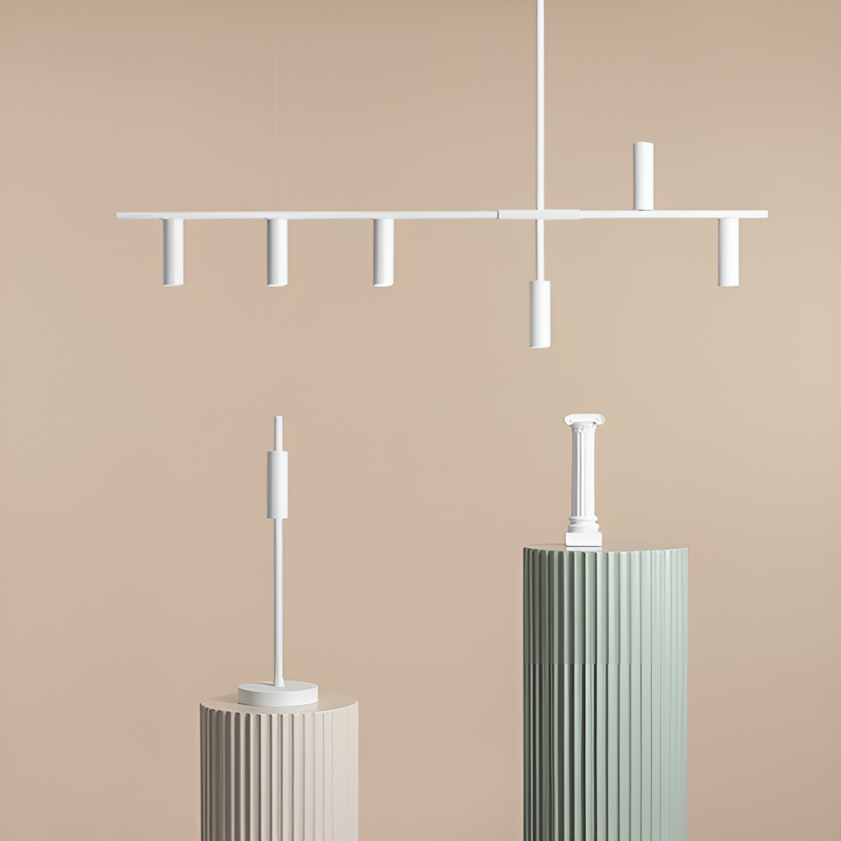 TREVO Hängelampe weiß