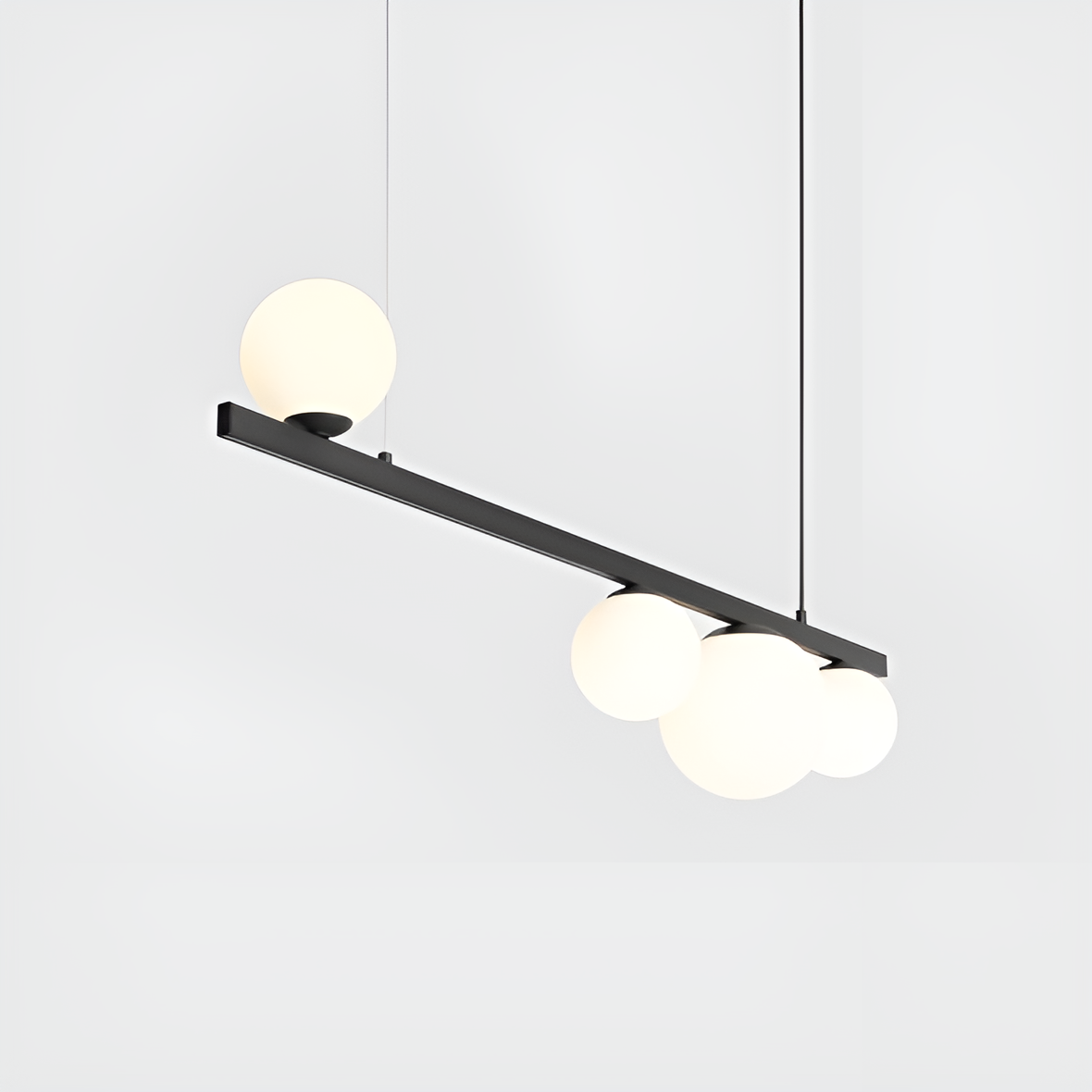 Hanglamp GARDA QUATRO zwart