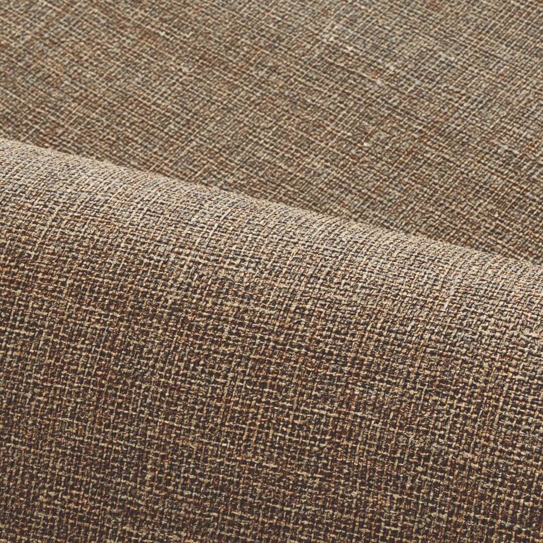 Structuurtapijt dat canvas imiteert LIENZO - SÉPIA bruin