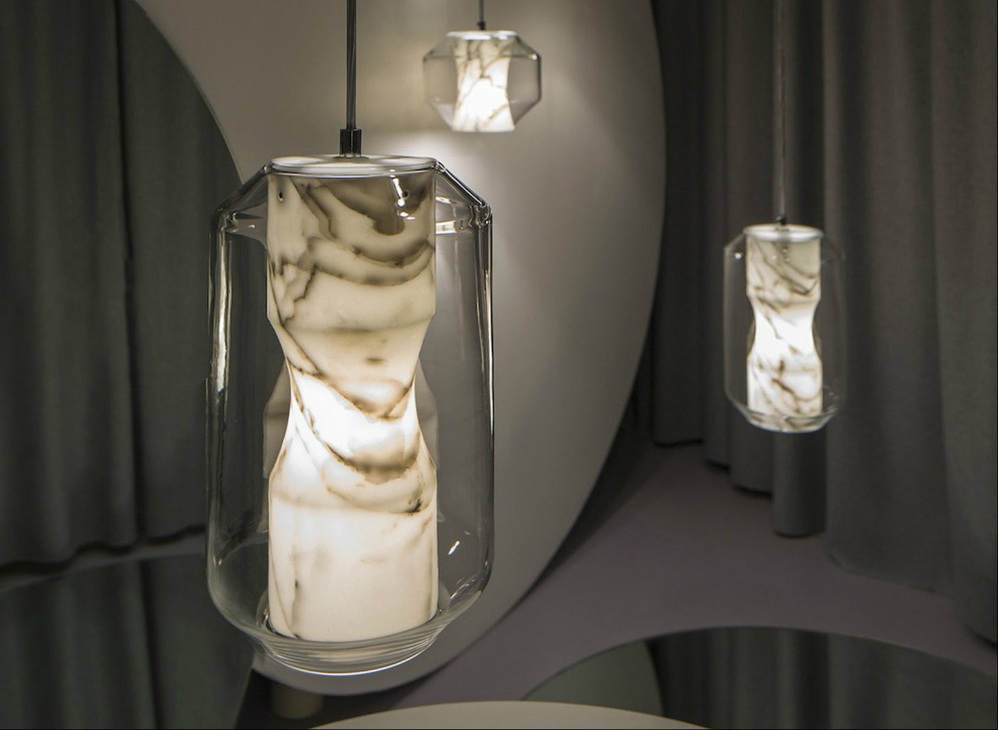 Hanglamp CHAMBER marmer