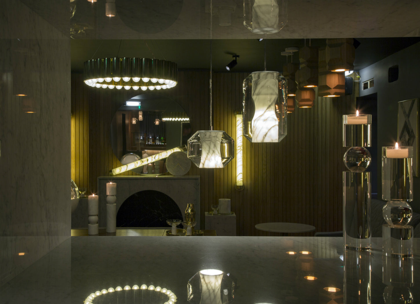 Hanglamp CHAMBER marmer