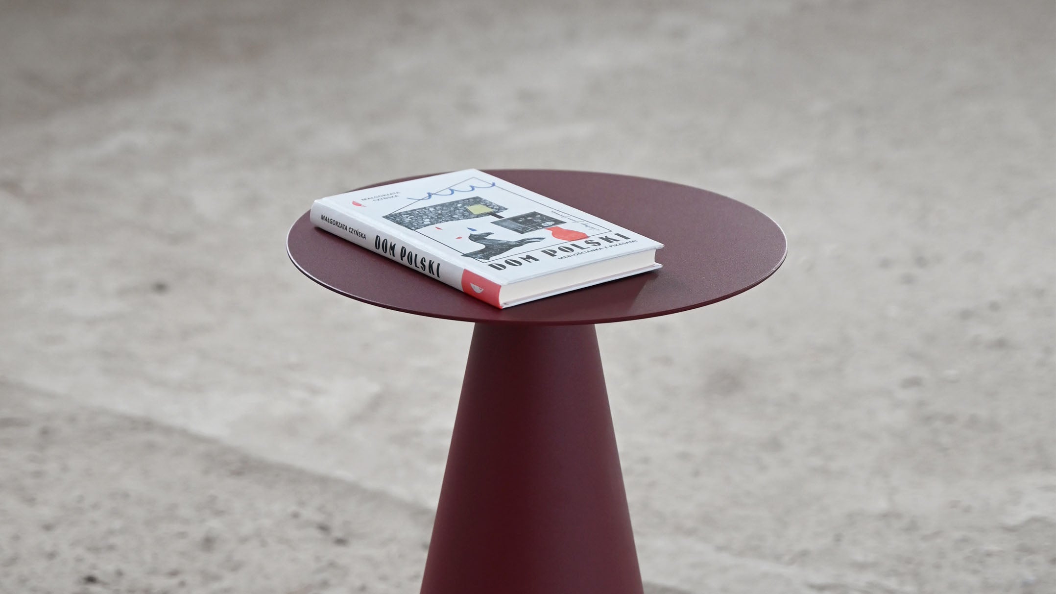 CHERRY stalen salontafel