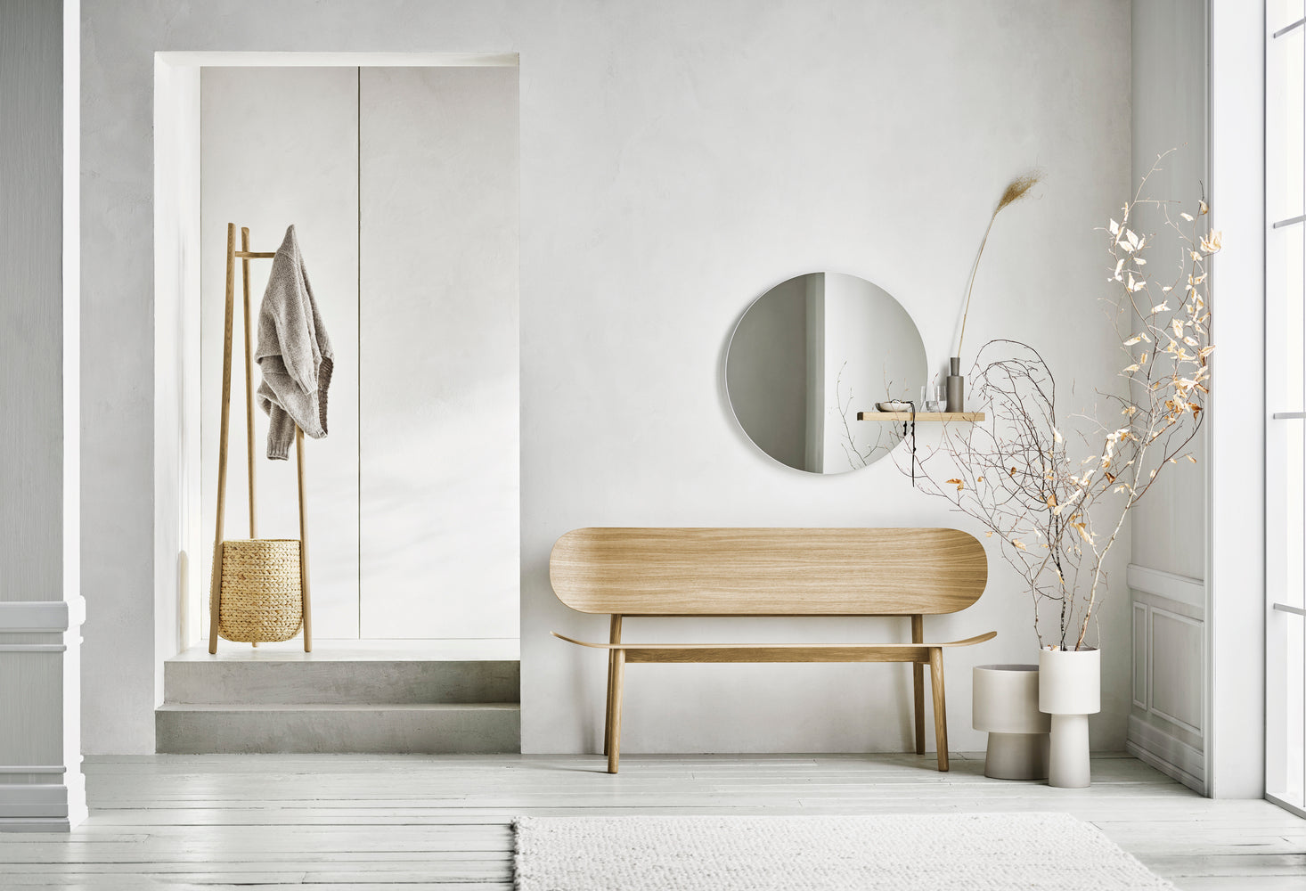 Kokonbügel -Seife Eiche