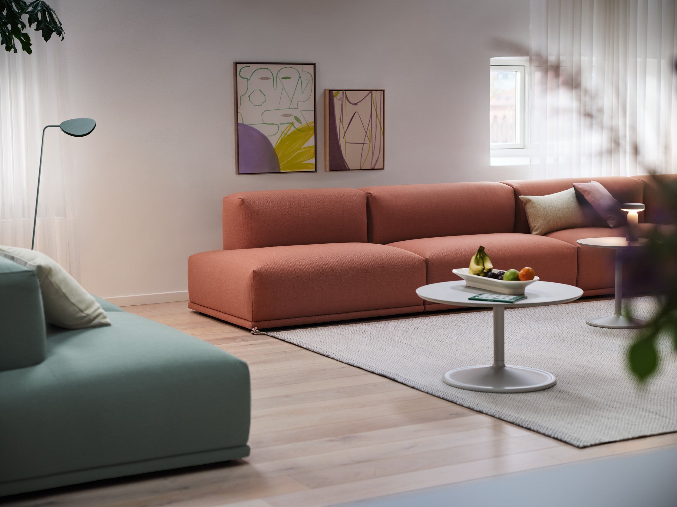 Couchtisch SOFT hellgrau
