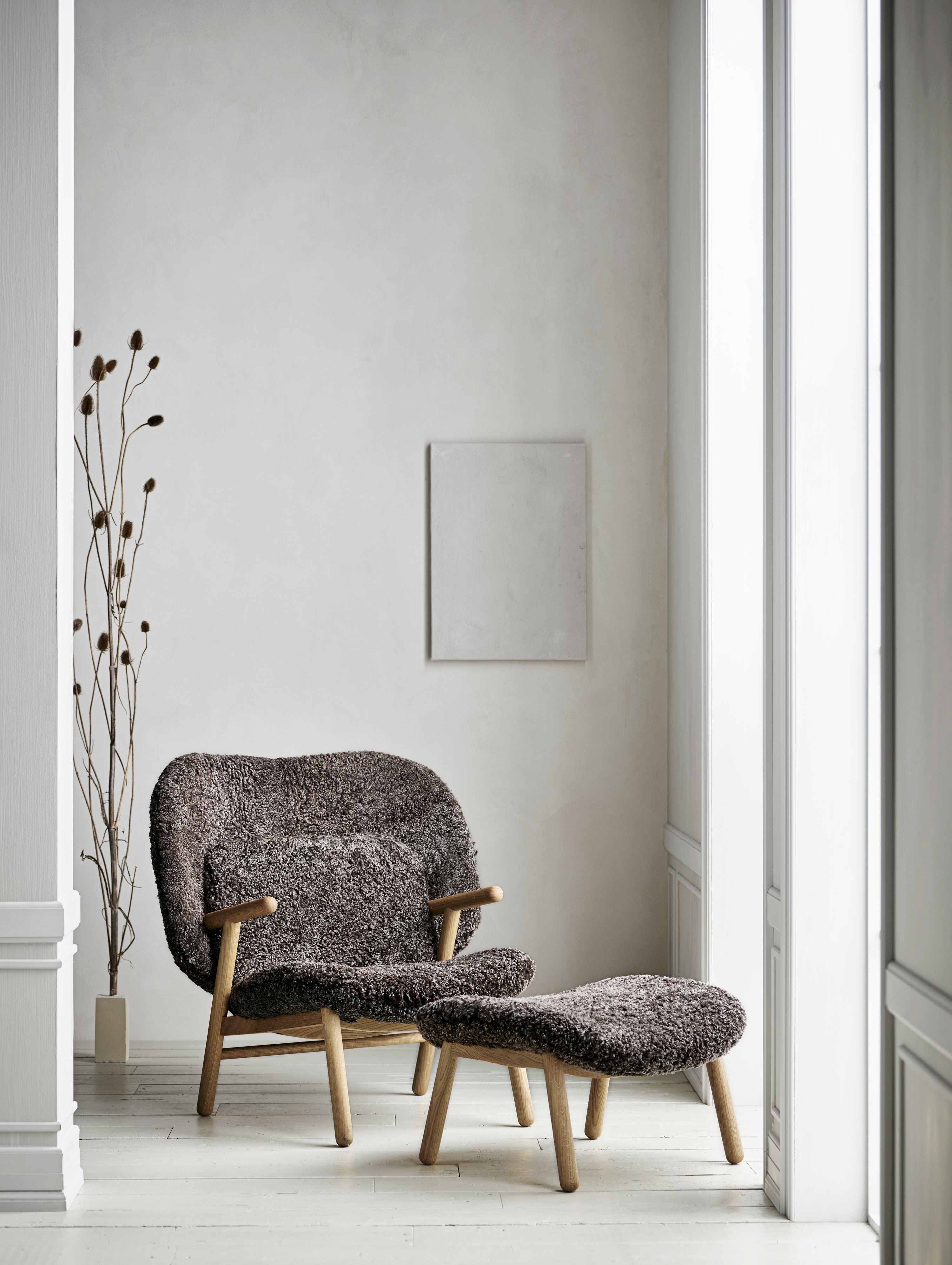 Voetenbank COSH basis van eikenhout