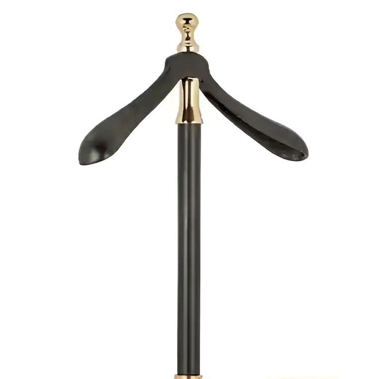 Kledinghanger BALLEY zwart met goud