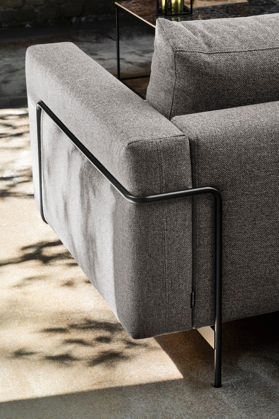 ROD MAXI Upholstered 3-Seater Sofa