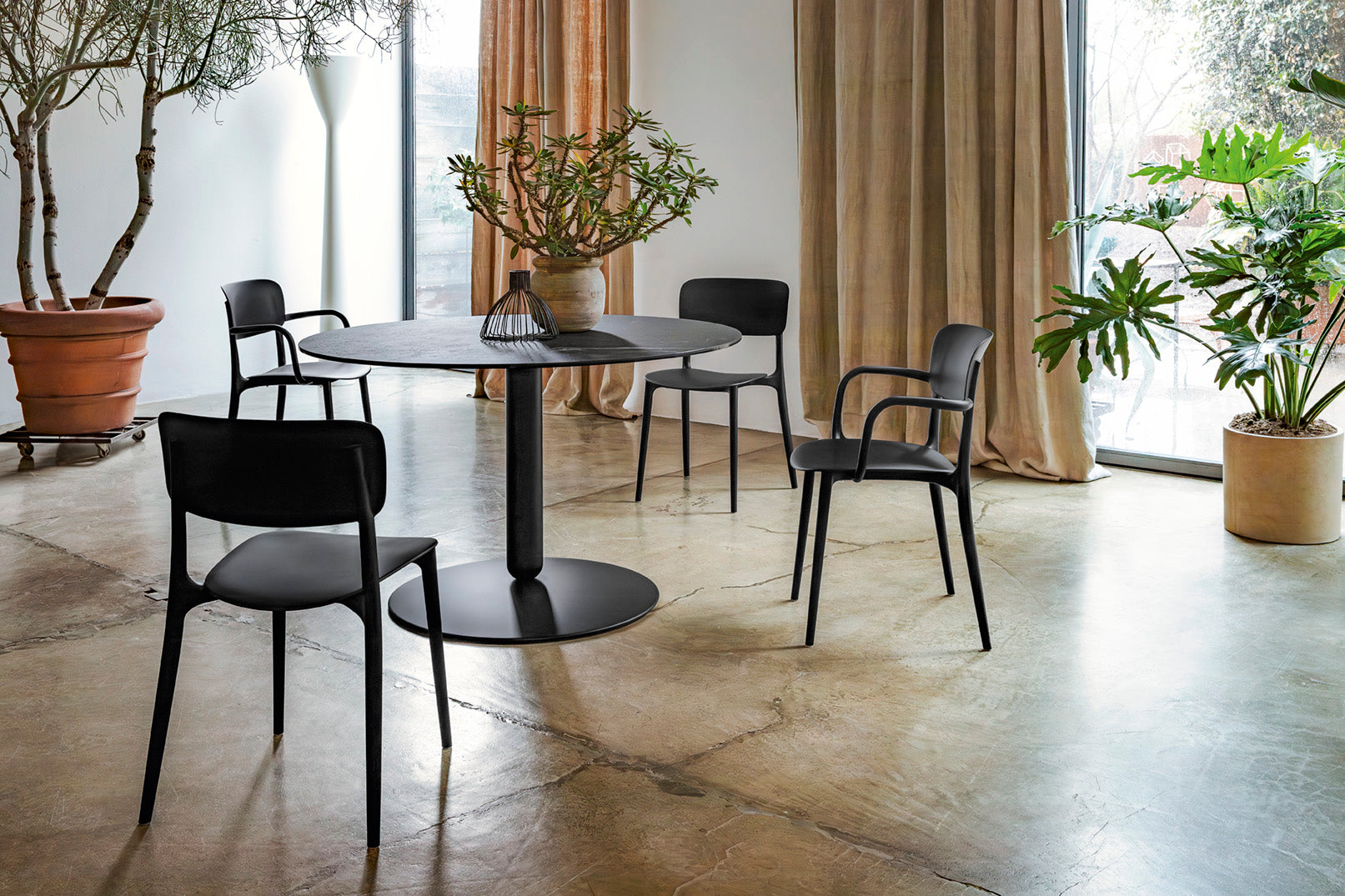 Stuhl LIBERTY ziegelrot