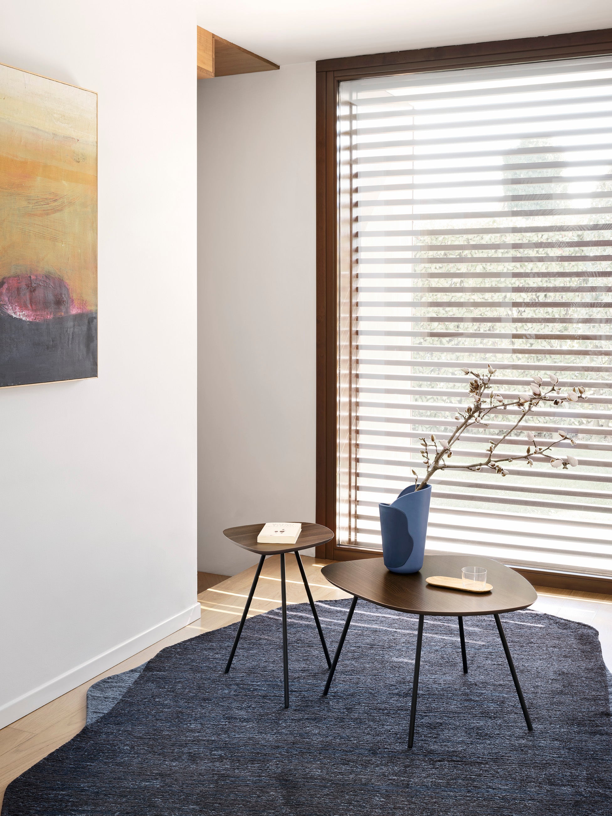 TWEET brown side table