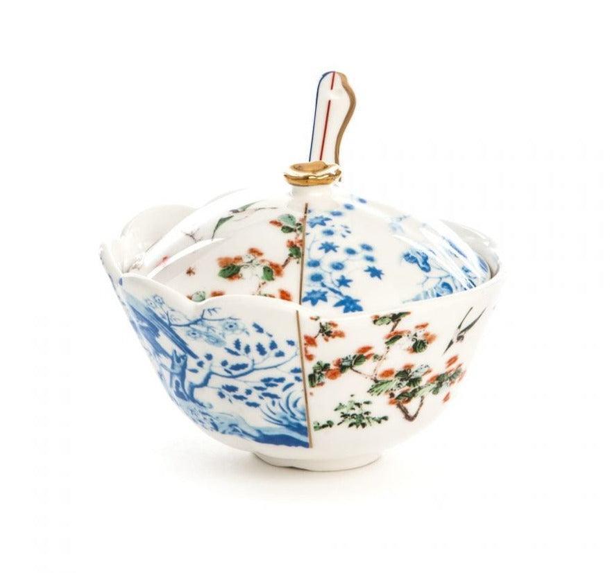 Cukiernica z łyżeczką HYBRID MAURILIA porcelanowy Seletti Eye on Design