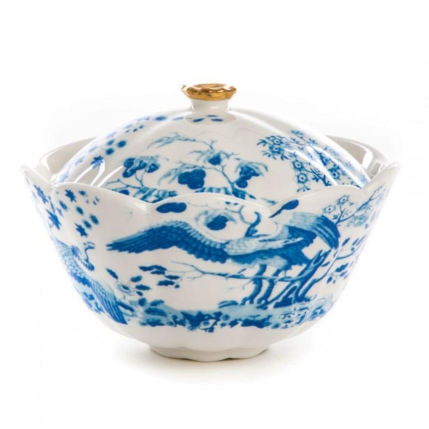 Cukiernica z łyżeczką HYBRID MAURILIA porcelanowy Seletti Eye on Design